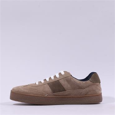 Base London Banksy Gumsole Trainer - Sand Suede